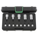 Stahlwille 54TX/44KTX/13 1/4" & 1/2" Drive 13 Piece Torx Bit Socket Set T8-T60
