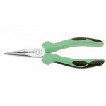 STAHLWILLE 6529 CHROME PLATED SNIPE NOSE PLIERS WITH CUTTER 200mm