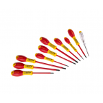 Stanley FatMax 5-62-573 10 Piece 1000V VDE Insulated Screwdriver Set Slotted, Pozi & Phillips