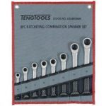 Teng 6508RSMM Combination Ratcheting Spanner Set