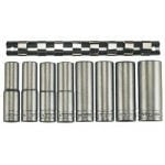 Teng M1208-6 1/2" Drive 6 Point Deep Socket Set 13 – 24mm