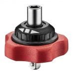 Teng PM14 Gearless Palm Finger 1/4" Male Square & 1/4" Hex Reversible Ratchet