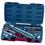 Teng T1272 72 Piece 1/4" & 1/2" Drive Socket Set