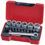 Teng T1419 19 Piece 1/4" Drive Socket Set