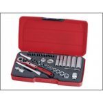 Teng T1436 36 Piece 1/4" Drive Socket Set