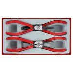 Teng TT474-7 4 piece 7" Circlip Plier Set In Toolbox Module Tray