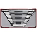 Teng TT6511RS 11 Pce. Metric Ratchet Combination Spanner Set In Tool Box Tray