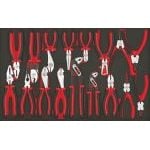 Teng TTEMB17 17 Piece Plier Set In Foam Module