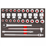 Teng TTESK32 32 Piece 3/4" Drive In Eva Foam Socket Set