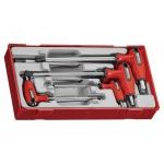 Teng TTHEX7S T-Handled Hexagon (Allen) Key Set in Tool Box Module Tray