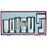 Teng TTSS07 Specialist Oxygen Sensor Socket Set in a Toolbox Module Tray