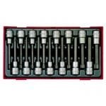 Teng TTTXH15 1/2" Drive Hexagon & Torx Bit Socket Set in Tool Box Module Tray