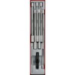 Teng TTXTB09 3/8" Drive 9 Piece Extra Long Swivel Head Spark Plug Socket Set