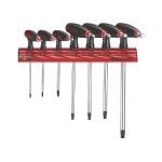 Teng WRHEX07 7 Piece Metric Ball Ended T-Handle Hexagon Key Set 2.5 – 8mm