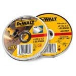Tin of 10 x DeWalt DT42335TZ Inox Metal/Stainless Cutting Disc 115 x 1.2 x 22.23mm