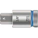 Wera 003093 8740 B HF Zyklop 3/8" Drive Hex Bit Socket With Holding Function 3/8" AF