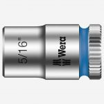 Wera 003518 8790 HMA Zyklop 1/4" Drive Socket – 5/16" AF