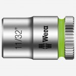 Wera 003519 8790 HMA Zyklop 1/4" Drive Socket – 11/32" AF