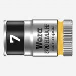 Wera 003722 8790 HMA HF Zyklop 1/4" Drive Socket With Holding Function – 7mm