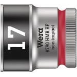 Wera 003751 8790 HMB HF Zyklop 3/8" Drive Socket With Holding Function 17mm