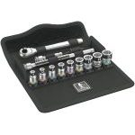 Wera 003756 8100SA 12 HF 1/4" Drive 13 Piece Metric Zyklop Metal Switch Lever Ratchet Socket Set 5-13mm