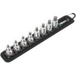Wera 003971 8740 B 2 3/8" Drive Zyklop 8 Piece Hex-Plus Bit Socket Set 3-10mm
