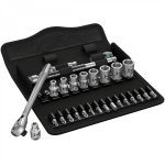 Wera 004018 1/4" Drive 8100 SA 28 Piece Metric socket & Bit Set