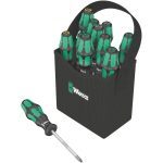 Wera 004313 Kraftform 2go 300 11 Piece Lasertip Screwdriver Set In Quiver