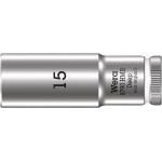 Wera 004537 8790 HMB Zyklop 3/8" Drive Deep Socket 15mm