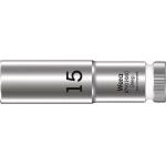 Wera 004555 8790 HMC Zyklop 1/2" Drive Deep Socket 15mm