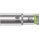 Wera 004558 8790 HMC Zyklop 1/2" Drive Deep Socket 18mm