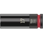 Wera 004590 8790C Alloy Wheel Nut 1/2" Drive Impact Hexagon Socket 17mm