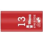 Wera 004957 8790 B VDE Zyklop 3/8" Drive Insulated Socket 13mm