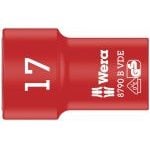 Wera 004961 8790 B VDE Zyklop 3/8" Drive Insulated Socket 17mm