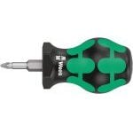 Wera 008853 355 PZ Stubby Pozi Screwdriver PZ1 x 25mm