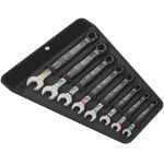 Wera 020241 JOKER 8 Set 1 6003 8 Piece Imperial Ring Combination Spanner Set 5/16-3/4" AF