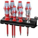 Wera 022728 7 Piece Kraftform Plus Stainless Steel VDE Screwdriver Set