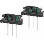 Wera 023451 454/10 HF Set Imperial 1 T-Handle 10 Piece Hexagon Key Set With Holding Function 3/32-3/8" AF