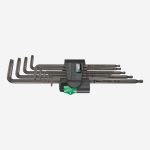 Wera 024460 9 Piece Long Ball Ended Torx Key Set T8-T40