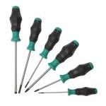 Wera 031551 Kraftform Comfort 6 Piece Screwdriver Set