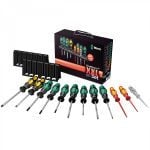 Wera 051011 Kraftform Plus XXL 12 Piece Screwdriver Set