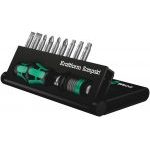 Wera 056653 Kraftform Kompakt 10 Piece Micro Screwdriver Bit Set SL/PZ/PH/TX