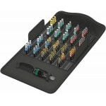 Wera 057441 Bit-Safe 61 BiTorsion 1 Screwdriver Bit & Holder Set PH/PZ/TX/SL/HX