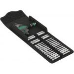 Wera 057470 Kraftform Kompakt 400 17 Piece Rapidaptor T-handle Screwdriver Bit Set