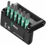 Wera 057693 Impaktor 6 Piece 50mm Long Torx Impact Driver Bits T20-T40