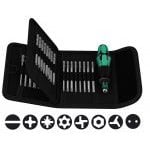 Wera 059297 Kraftform Kompakt 33 Piece Rapidaptor Screwdriver & Bit Set PZ,PH,TX,HEX