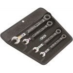 Wera 073295 Joker 4 Piece Ratcheting Combination Spanner Set 7/16-3/4" AF