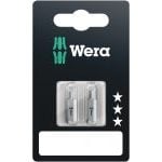 Wera 073300 800/1 Z Set A Slotted Screwdriver Bits 2 Piece 4.5 & 5.5 x 25mm