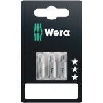 Wera 073303 800/1 Z Set D PH,PZ& Slotted Screwdriver Bits 3 Piece