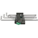 Wera 073594 9 Piece Hex-Plus Shallow Ball End Hexagon Key Set 1.5-10mm
